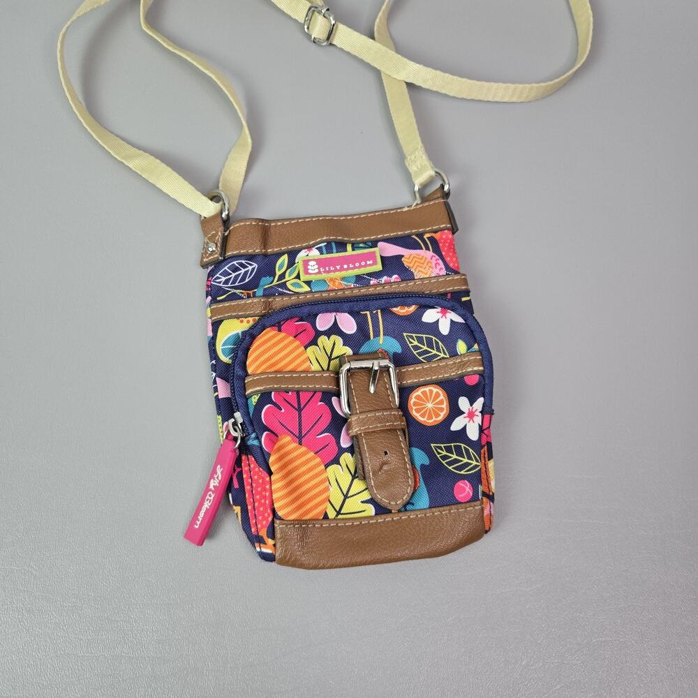 Lily Bloom Three Compartment Small Crossbody Hipster